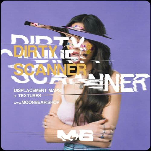 DIRTY SCANNER | Dirty Printer Textures & Displacement Maps - moonbear.shop