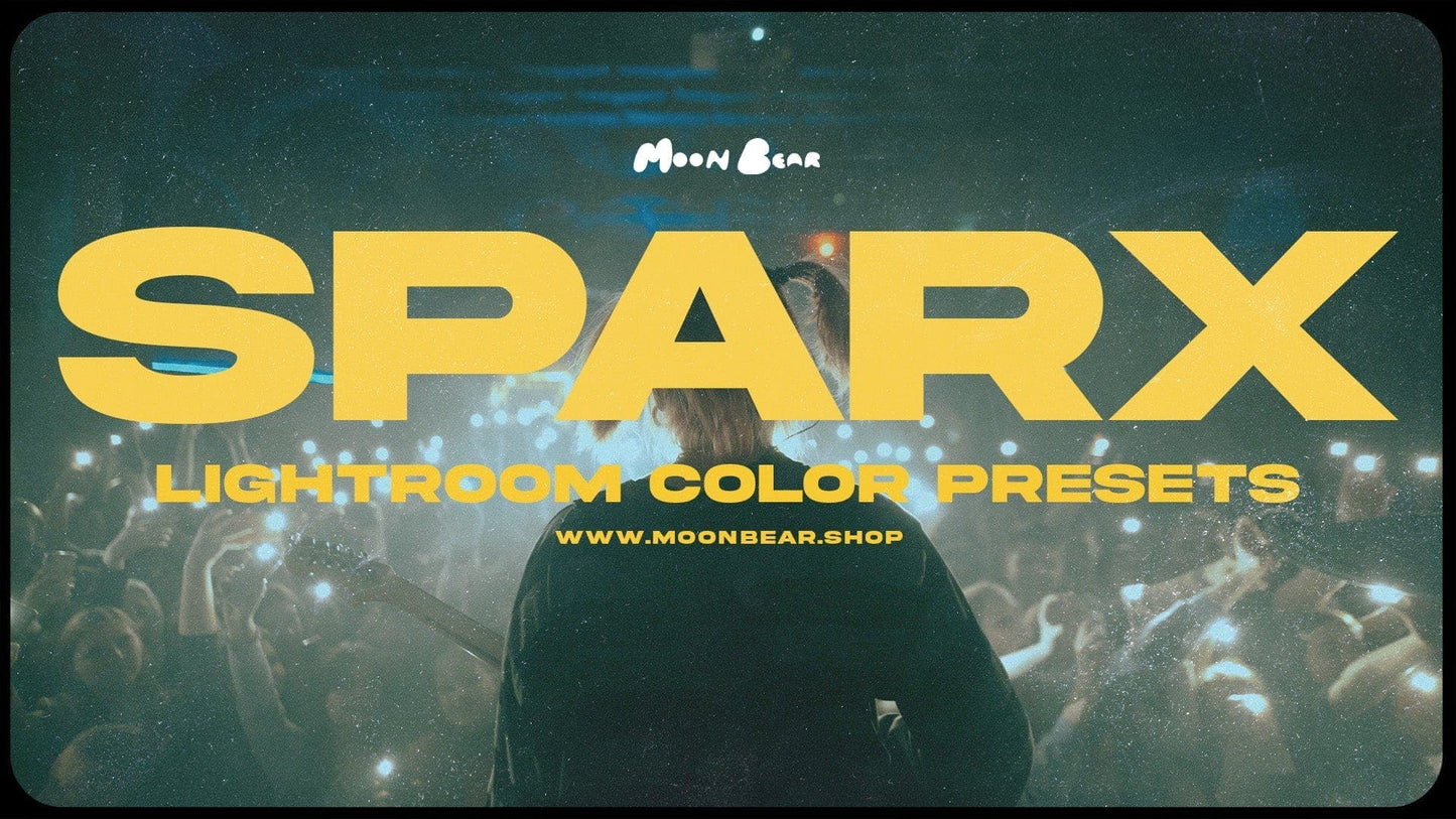 SPARX - Aesthetic LUTs + Presets - moonbear.shop