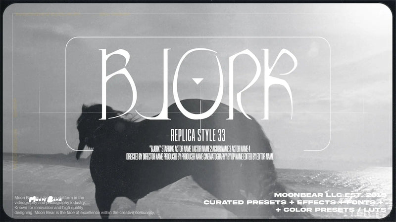 Replica 2 - Text Presets - moonbear.shop