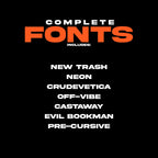 Complete Font Bundle