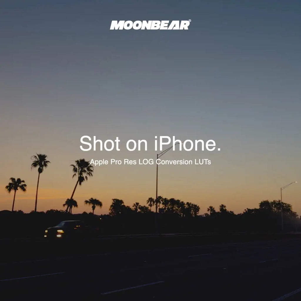 Apple ProRes Log Conversion LUTs moonbear.shop