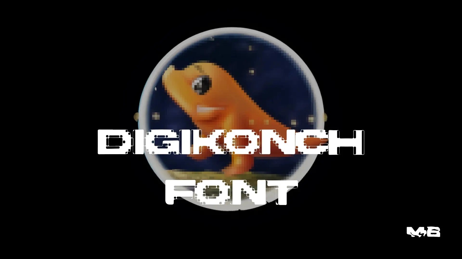 DIGI KONCH FONT moonbear.shop
