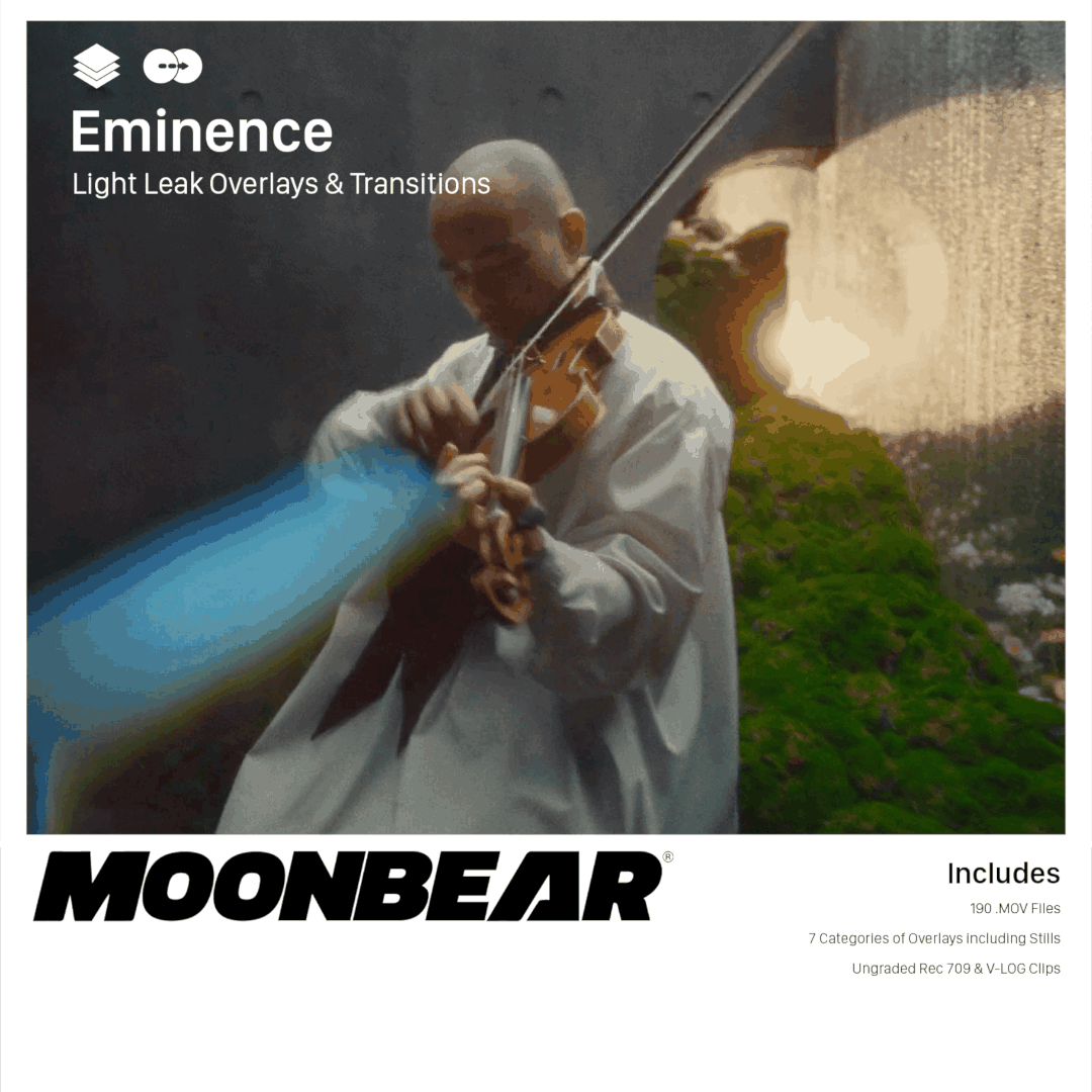 Eminence - Light leak overlays moonbear.shop