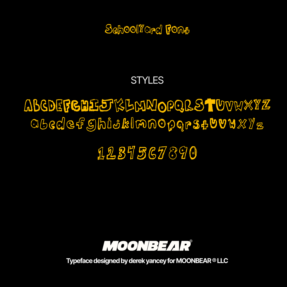 SchoolYard Font
