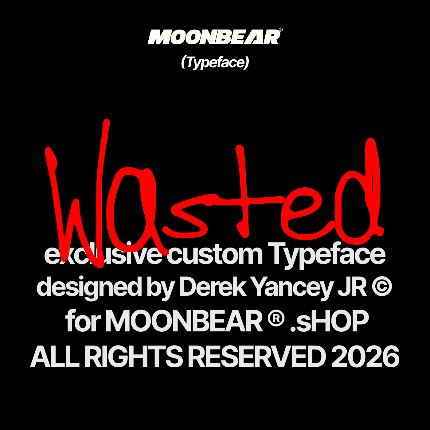 Wasted Font