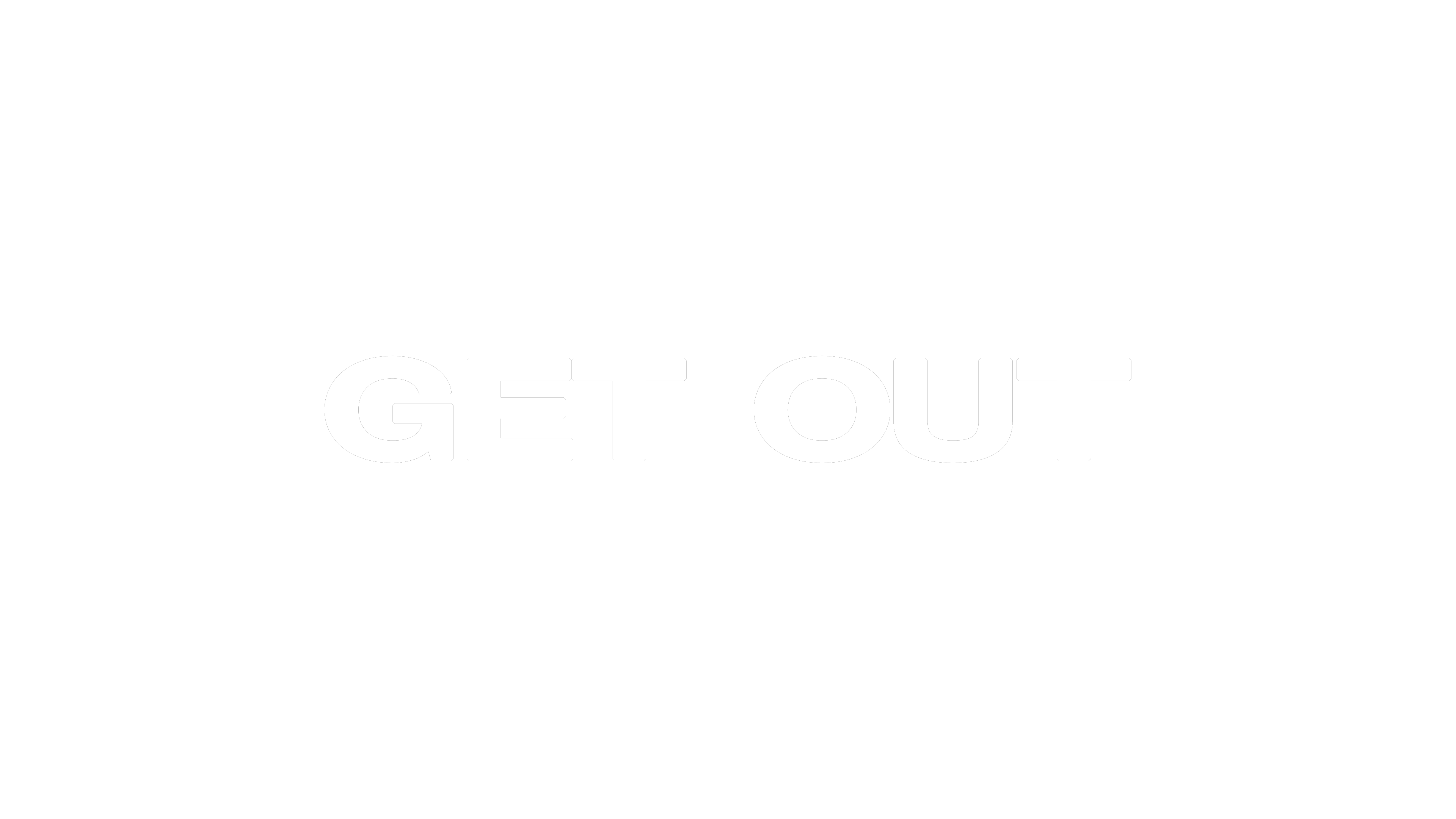 Get Out (Slant) style movie title preset – MoonBear Movie Film Title Templates