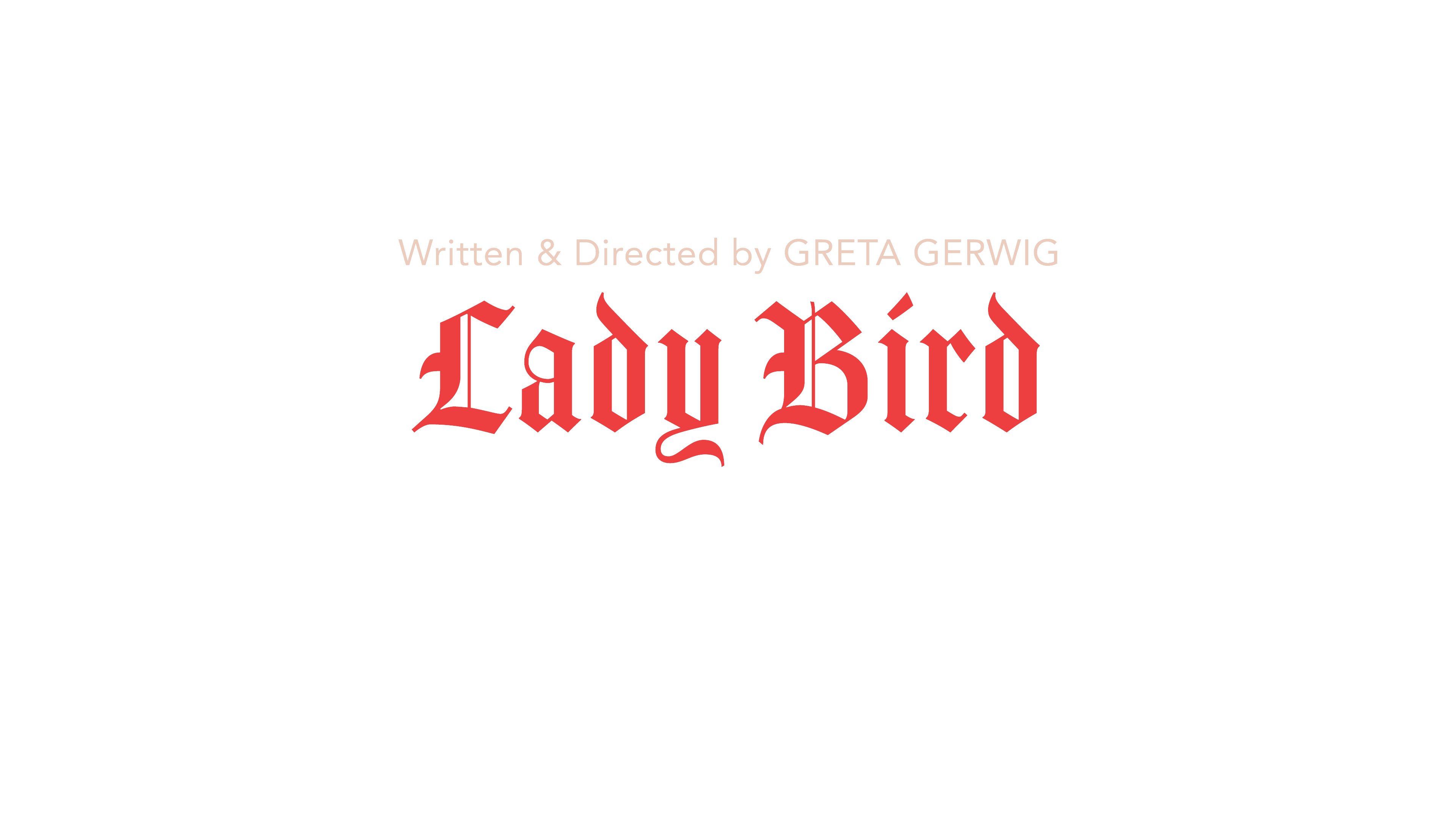 Lady Bird style movie title preset – MoonBear Movie Film Title Templates