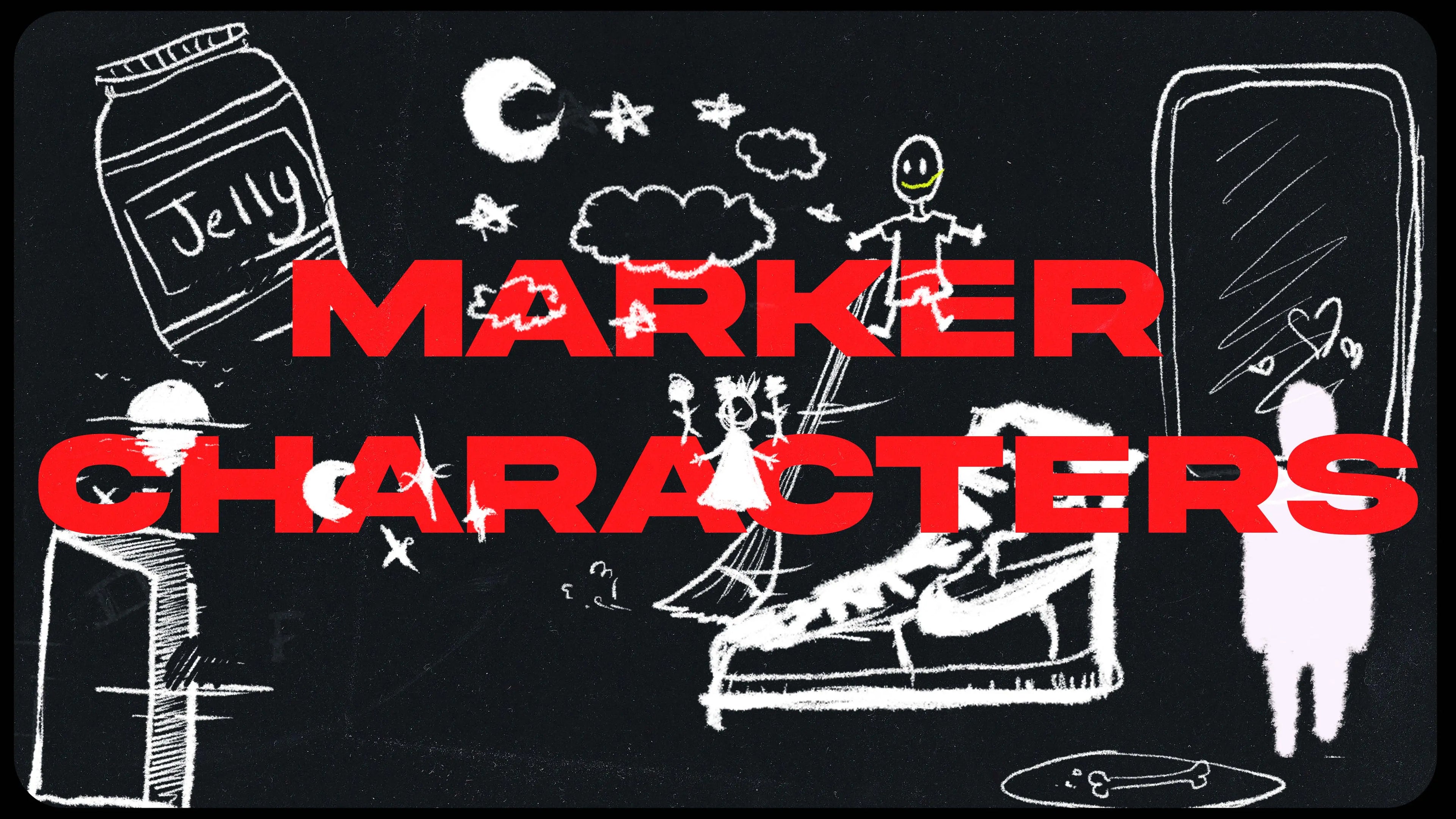 MARKER CHARACTERS - moonbear.shop