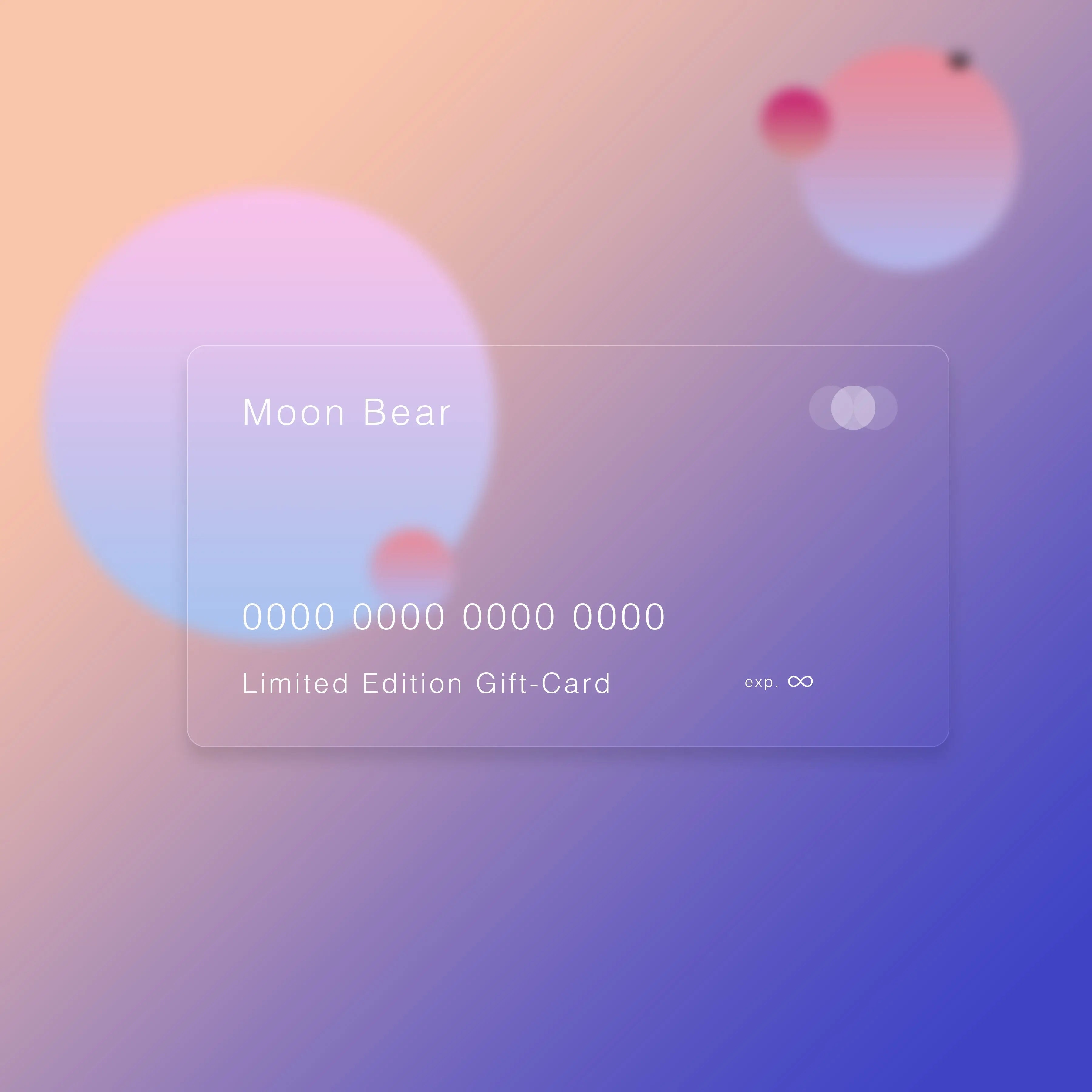 Credit Card Mockup for Adobe Photoshop moonbear.shop