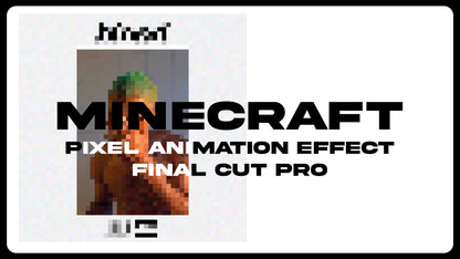 MineCraft Effect - Final Cut Pro