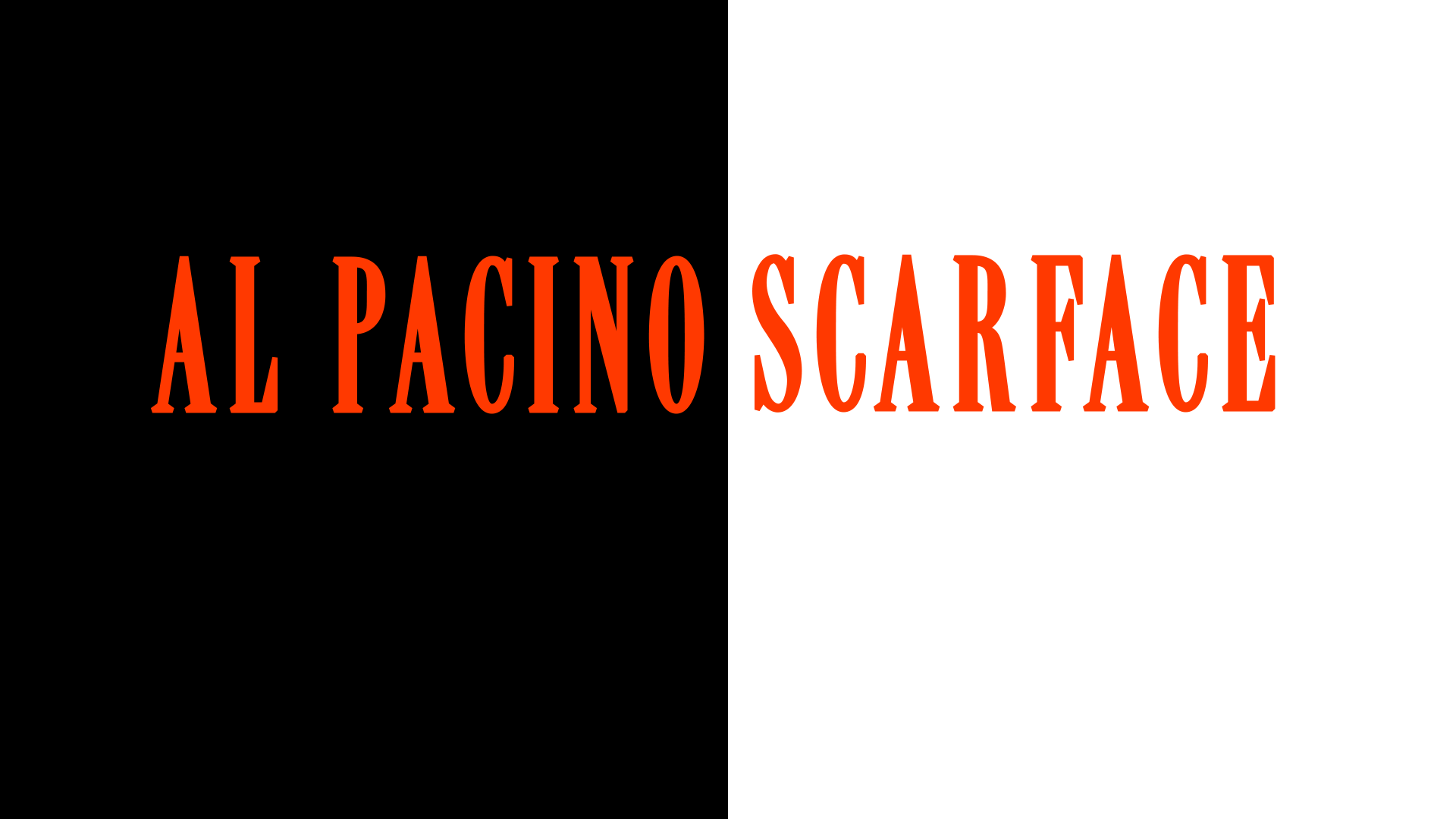 Scarface style movie title preset – MoonBear Movie Film Title Templates