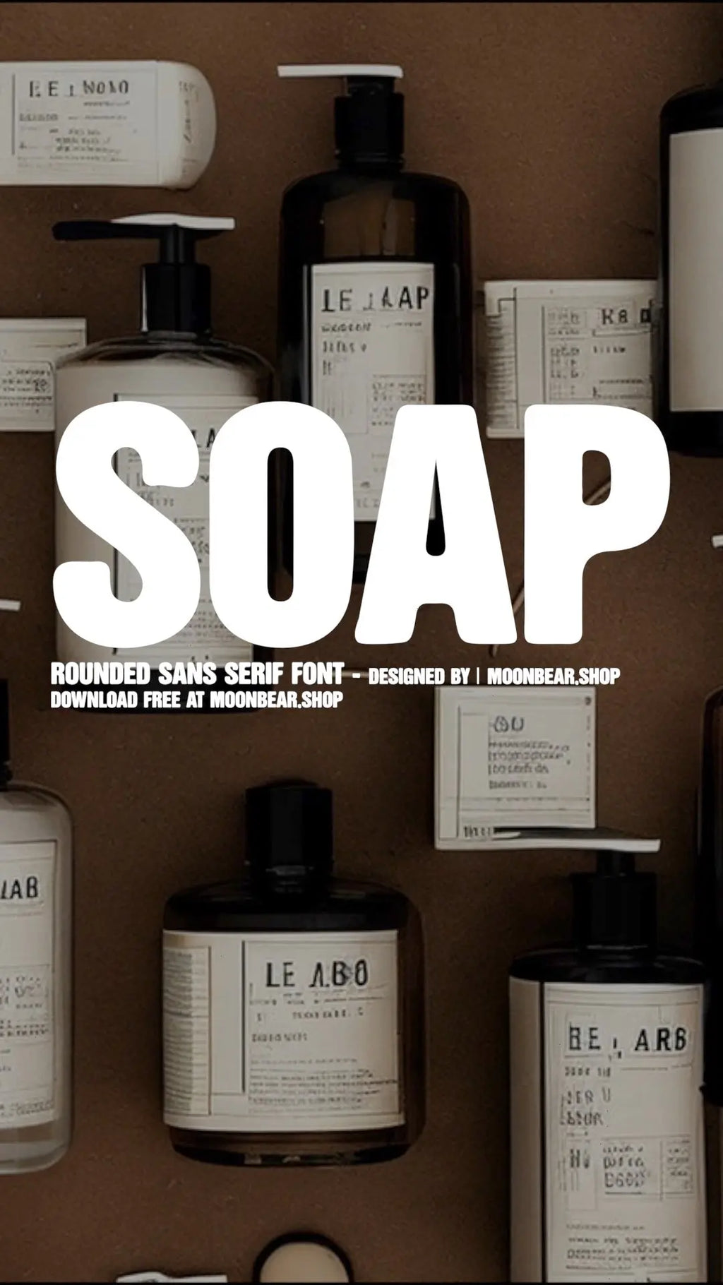 Soap font moonbear.shop