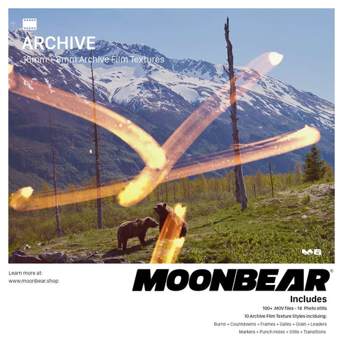 Archive Film Textures moonbear.shop