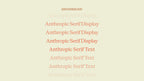 The Claude Font
