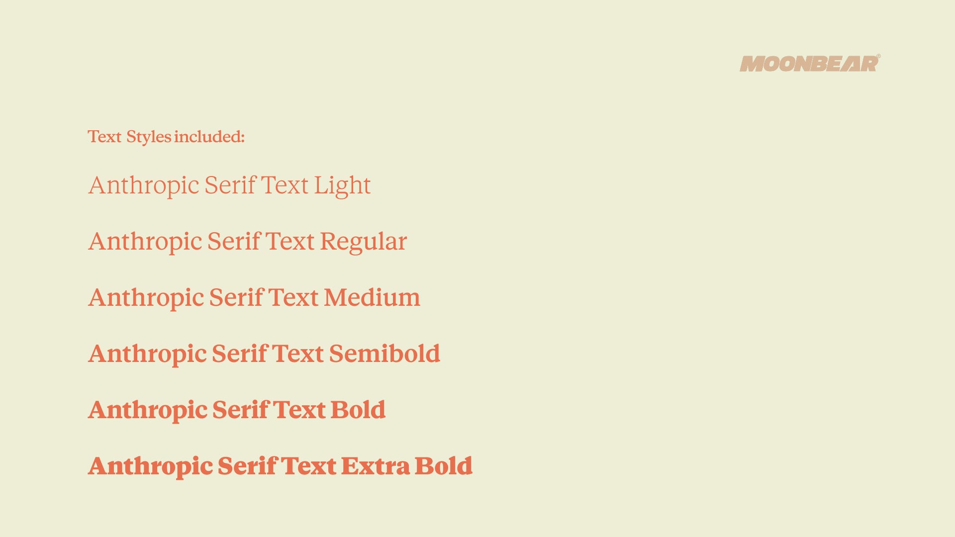 The Claude Font