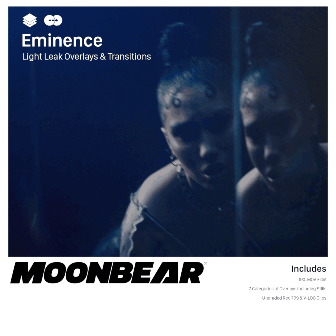 Eminence - Light leak overlays moonbear.shop