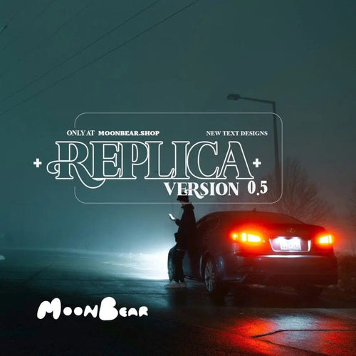 Replica 0.5 Title Presets cover image featuring a sleek, modern design for title customization by moonbear.shop.
