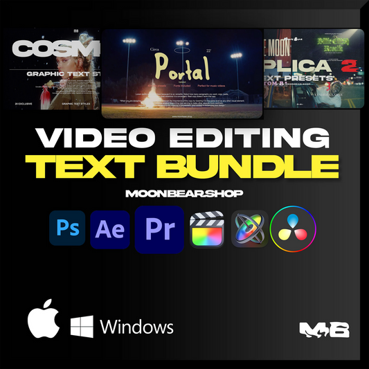 Video Editor's Text Bundle