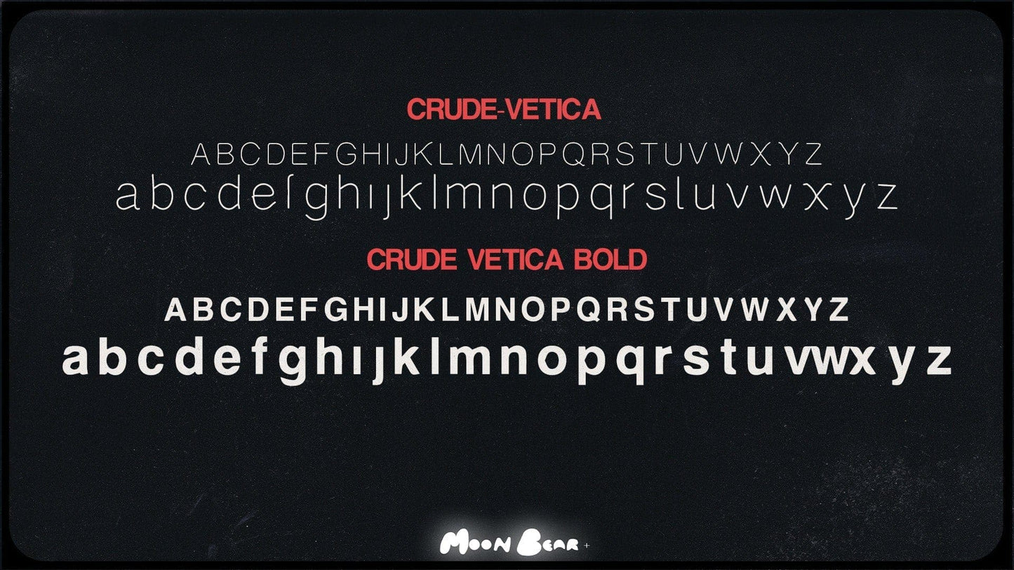 FONTS [V-1] - moonbear.shop