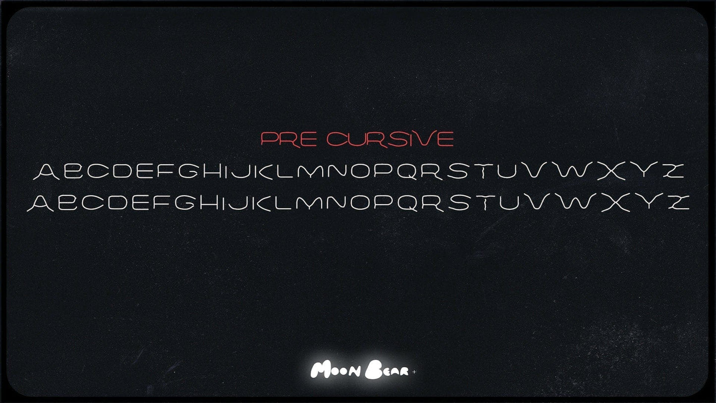 FONTS [V-1] - moonbear.shop